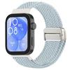 Replacement Strap for Huawei Watch Fit 4 Pro/4/3 Nylon Braided Watch Band with Magnetic Buckle (Metal Joint)