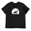 Brontosaurus T-Shirt Aesthetic Clothing Funny Shirt Cotton Summer Shirt Topping Compression Shirt Men