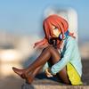 Nakano Miku Flower Bride Anime Desk Figure - Simple Version