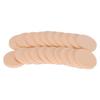 20 Stück runder Make-up-Schwamm, trocken und nass, doppelt verwendbar, wiederverwendbar, antibakteriell, rund, Puderquaste für Make-up