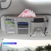 Car Sunshade Storage Bag Multifunctional Glasses Clip Box For Volvo Xc60 Xc90 V40 V60 S60 V50 V90 S80 C40 XC40 V70 XC70 C30 C70