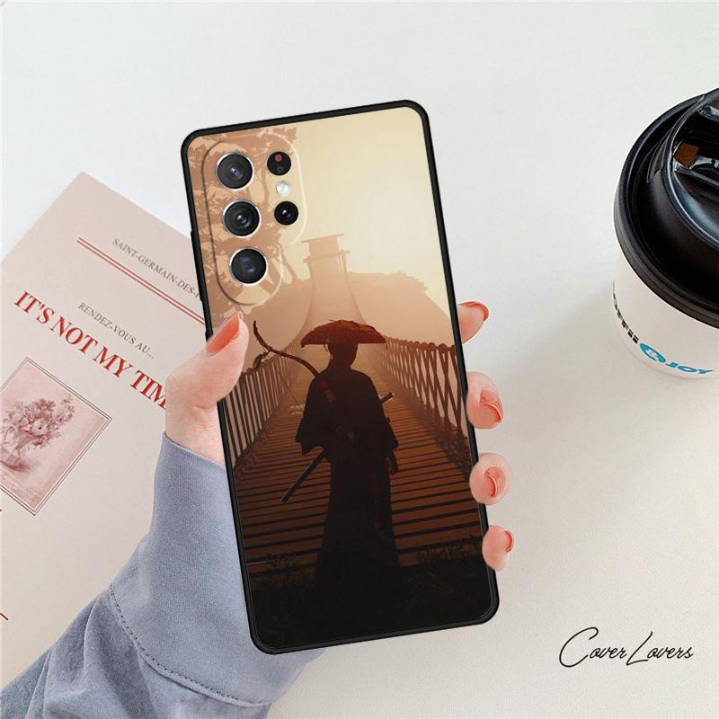 Aikido Samurai Warrior phone case For Samsung Galaxy S24 S25 S23 S22 Ultra Note 10 20 Plus S20 S21 FE Cover