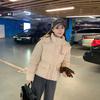 Design sense popular down cotton clothes women's winter new popular super good-looking thickened loose versatile cotton-padded coat