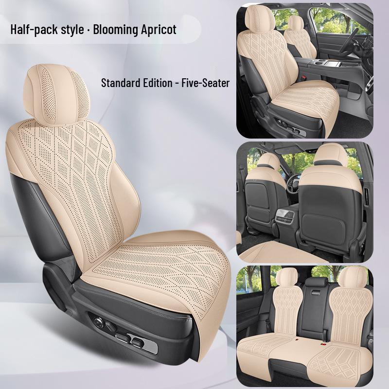 Suede Perforated Breathable All-Season Seat Cushions for Wenjie M9 Wenjie M9 Custom (Specify Year Configuration)