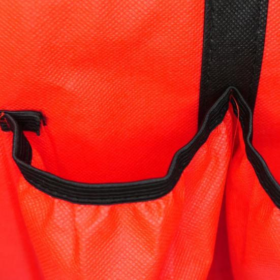 Insulated Lunch Bag with with Drink Carrier Food Delivery Bag Insulated Grocery Bags Food Carrier Catering Bag Cooler Bags