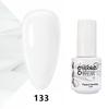 GELPOLISH Nail Art Set: Base, Top Coat, Transparent & White Gel Polishes