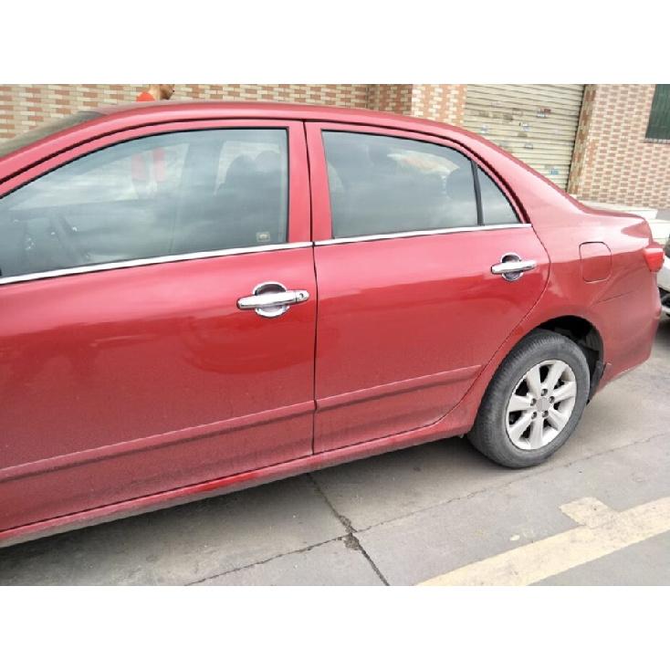 For Toyota Corolla 2003-2013 ABS Chrome Exterior Side Door Bowl Cup Cover 8PCS
