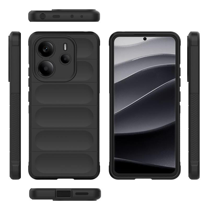 For Redmi Note 14 4G 24117RN76G Global Cover For Redmi Note 14 Case 6.67 inch Rubber Shockproof Soft Silicone Protective Bumper