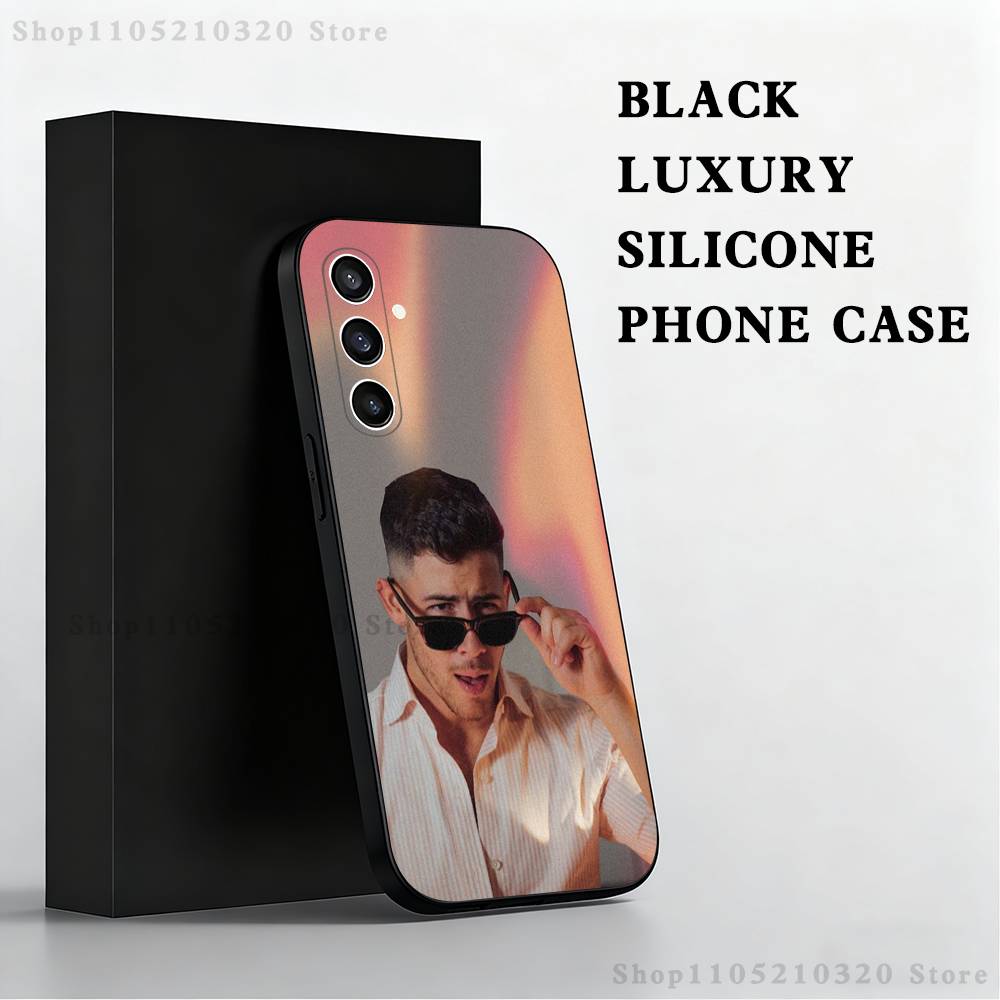 

Singer J-Joe J-Jonas Phone Case For Samsung S25,S24,S21,S22,S23,S30,Ultra,S20,Plus,Fe,Lite,Note,10 Black Soft Shell SamsungA51