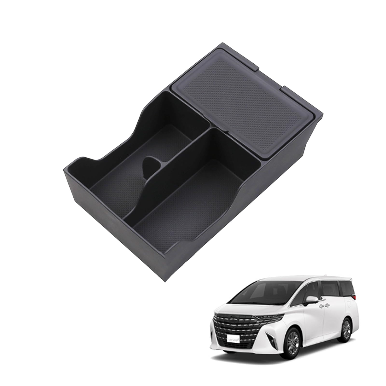 

Temiry Toyota Exclusive Alphard 40 Серия Консольный лоток Консольный бокс Резина Alphard 40 Серия Удобные товары Vellfire 40 Серия Ящик для хранения мелочей