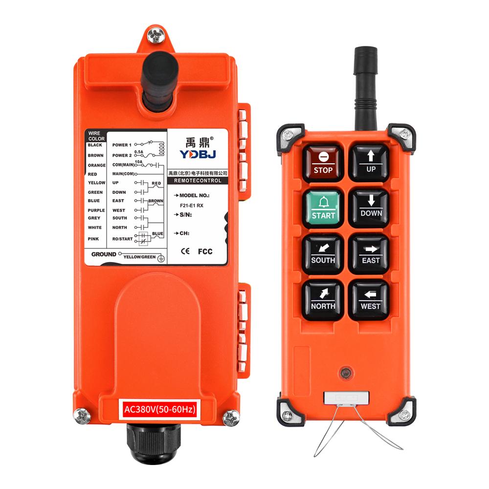 F21-E1B High Quality Electric Hoist Remote Control Crane Remote Control Can Be Customized for Smart Factory