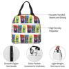 Sonnige und Melonen-Isolierte Lunchtasche für Kinder Schul-Kühlbox Thermische Lebensmittelbox Tragbare Lunchboxen Behälter