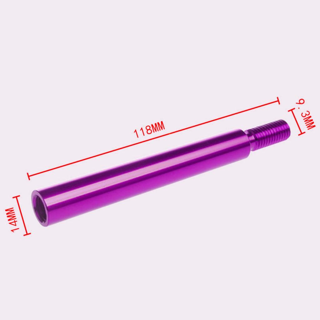 Short Car Gear Shifter Lever Aluminium Alloy Manual Shift Extension Stick Knob for Honda Civic EG EK DC