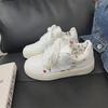 Fashion New Casual White Shoes Fresh Fashion Casual Sneakers Retro Style Flat Bottomed Women Shoes Trend Designer Sneakers for Women
