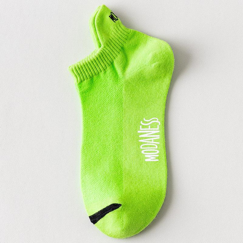 

Легкие дышащие спортивные носки для мужчин Zhuji - летние, с низким вырезом, с сеткой и защитой пятки One Size