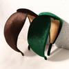 2Pcs Velvety Headbands Solid Color Elegant Style Hairband For Women And Girls Daily Wear Fashionable Accessory