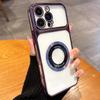 For Magsafe Wireless Charging Plating Transparent Phone Case For 17 16 15 14 13 12 11 Pro Max Plus 16E 17E Magnetic Cover