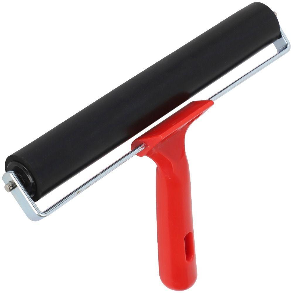 1pcs Anti-Skid Surface Rubber Brayer Roller Ink Applicator Roller For Art Craft Printing
