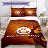 Galatasaray Customize Your Name Bedding Set Breathable Duvet Cover With Pillowcases Decorative Bed Linen For Bedroom Home Decoration Birthday Gift