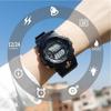 Adjustable Sports Waterproof LED Digital Watches Luminous Wrist Watches Silicone Electronic Watch