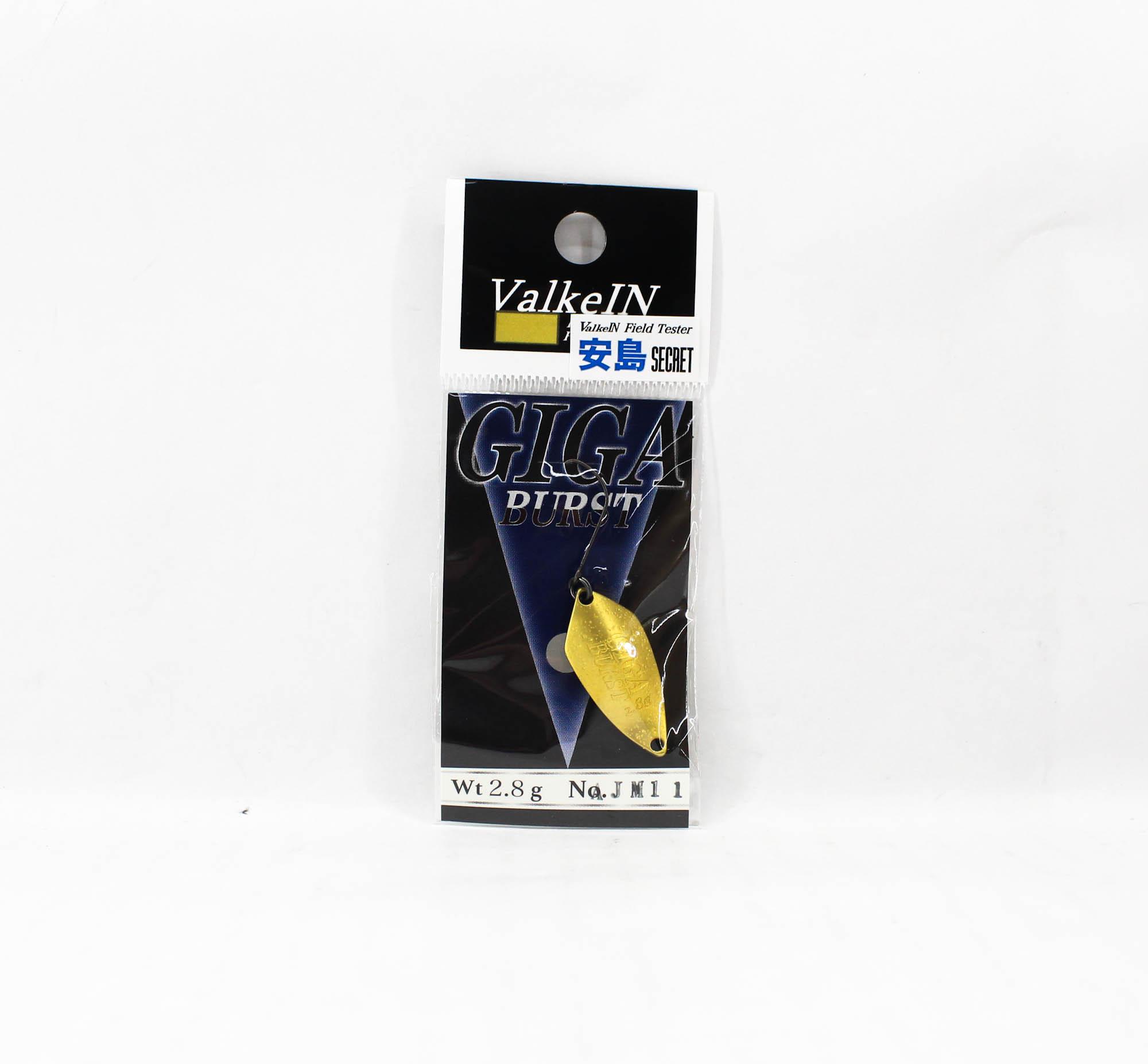 

Valkein Spoon Giga Burst 2.8 grams Sinking Lure AJM11 (1417)