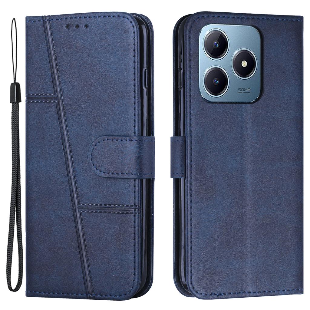 For Realme Note 60x 4G/C63 4G/C61 4G/Note 60 Case Wallet PU Leather Phone Stand Cover