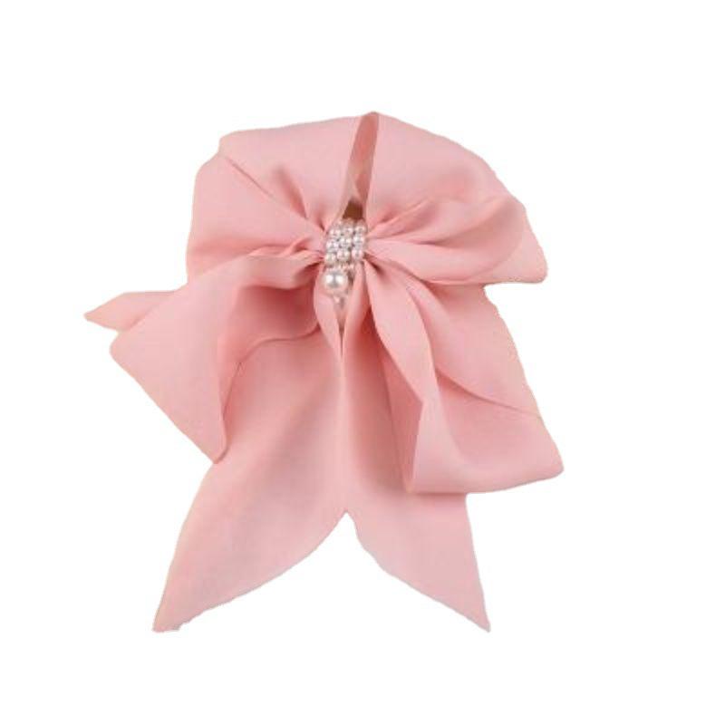 New Oversize Bowknot Pearl Barrettes Hairpins Hair Band Trendy Hairpin Hair Clip