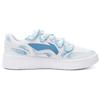 Li Ning Sycee Slip Resistant Cushioning Low top Skateboard Shoes Men's White Blue AGCT339-6(Team1238-)