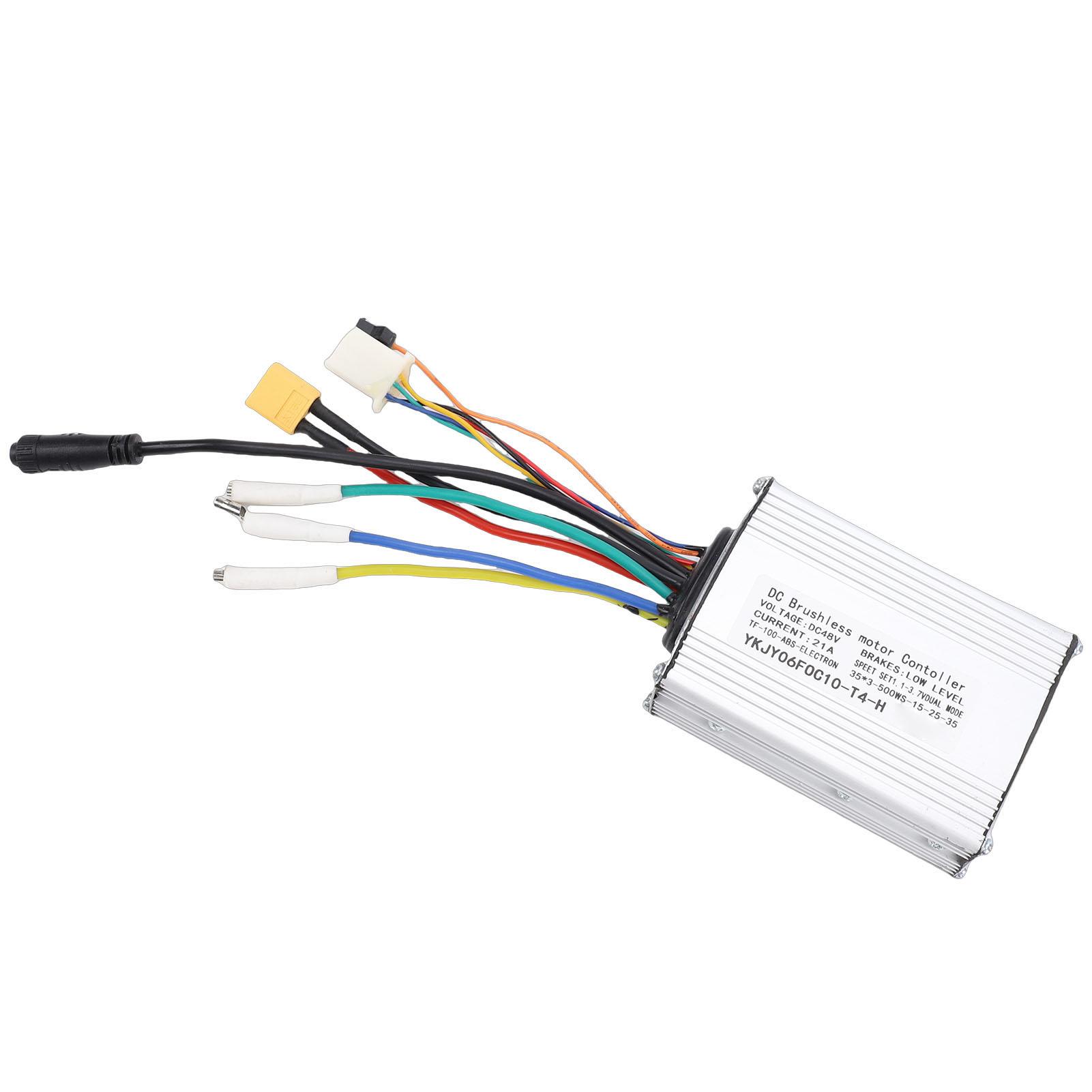 Интеллектуальный контроллер для электросамоката, бесщеточный, для мотора, металлический, алюминиевый сплав, 21А, 8-контактный