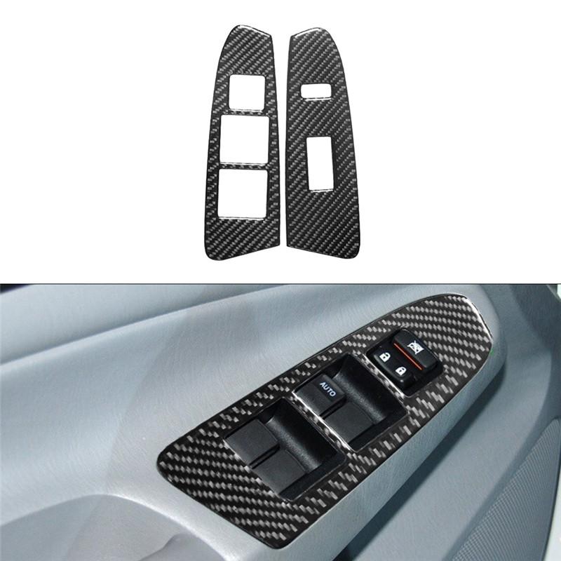 For Toyota Tacoma 2012 2013 2014 2015 Styling Accessories Car Interior Decoration Carbon Fiber Protective