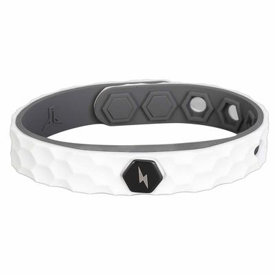Antistatic Wrist Band Waterproof Comfortable Small Lightweight Anion Bracelet for Men Women White
