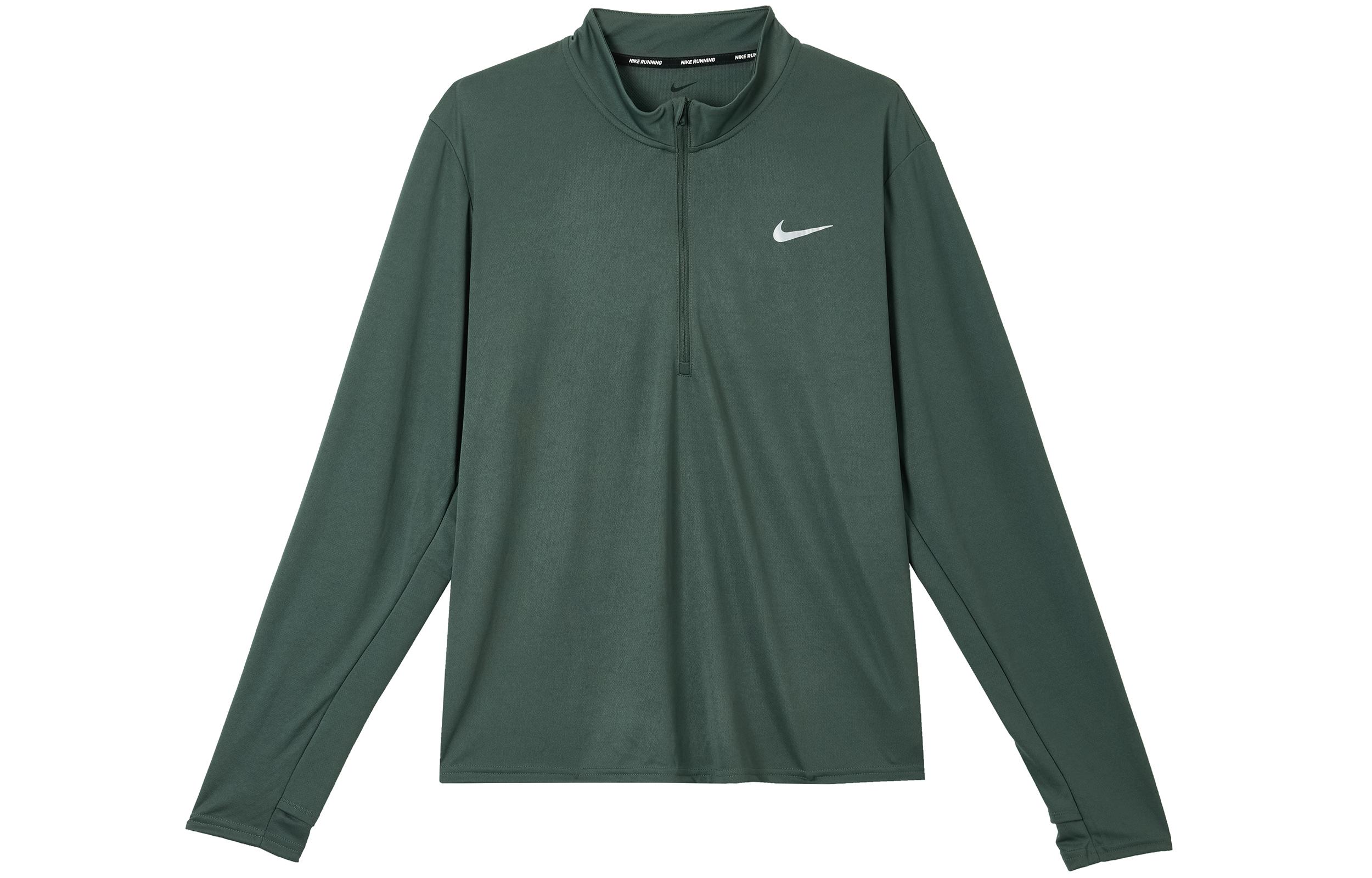 Nike Dri Fit Pacer Running T Shirt Men s Vintage Green FQ2495-338 XXL