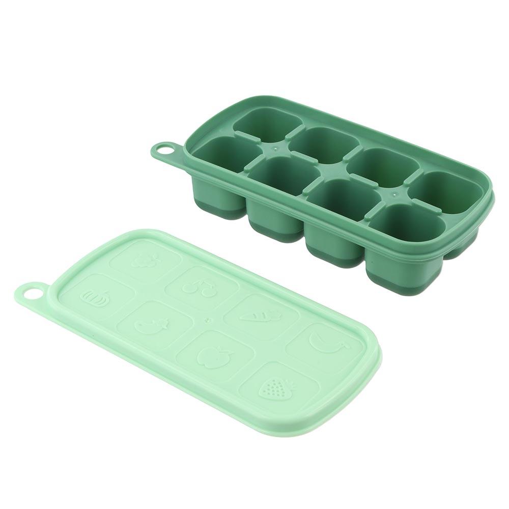Easy to Demold Silicone Ice Tray Non-stick Ice Cube Storage Box Ice Cube Mold  Refrigerator
