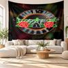 Guns N’ Roses Wall Tapestry, Soft Fabric Wall Hanging, Decorative Backdrop For Bedroom Home Wall Art