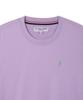 USPOLOASSN Cotton Short Sleeve Round Neck T-Shirt_Lavender