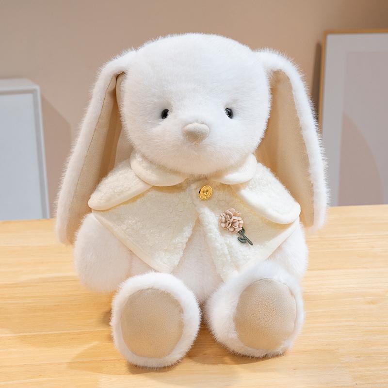 High Quality Sweet Cute Rabbit Animals Bunny Plush Toy Pink Super Soft Comfortable Doll Pillow  Baby Comfort  Birthday Gifts