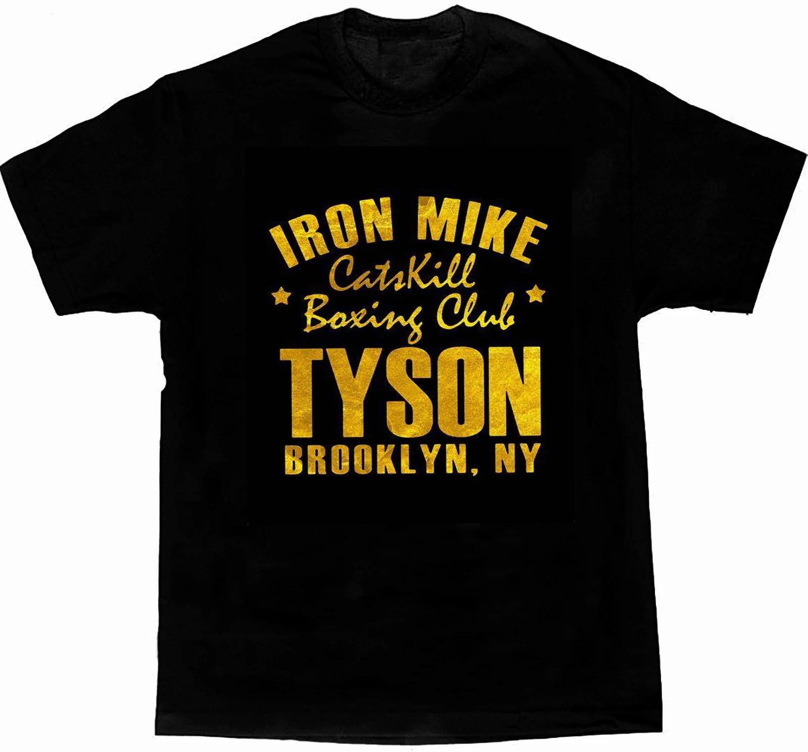 

Brooklyn Catskill Boxing Club Iron Mike Tyson TShirt Summer Cotton Short Sleeve ONeck Mens T Shirt New S3XL S