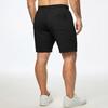 Men's Mid Length Shorts With Pockets  Elastic Waist And Drawstring Perfect For Summer Beach Vacations