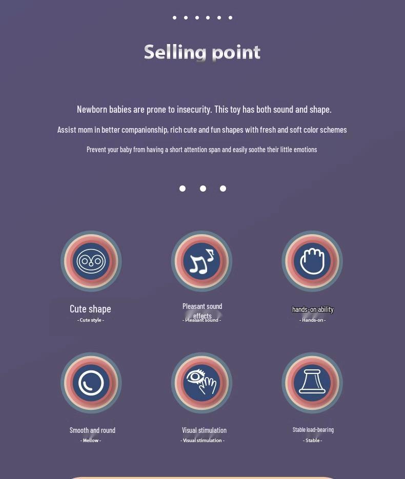 Multi-Functional Music Crib Mobile with Remote Control, Projection Light, and Educational Soothing Rattle