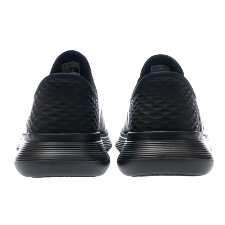 Skechers Low Top Casual Shoes Men's Black 205046WBBK