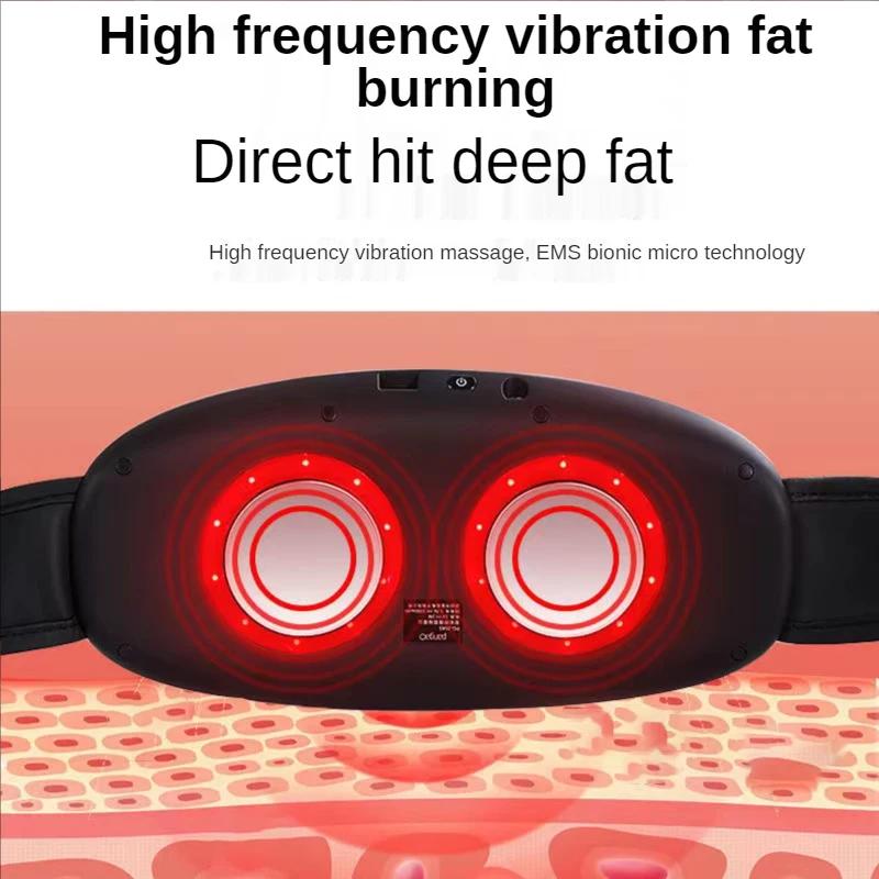 Vibration Abdomen Slimming Machine Weight Loss Lazy Big Belly Thin Waist Stovepipe Fat Burning Abdominal Massage Fitness Equip  1pcs