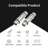 XLR Female To Female Adapter XLR Female To Female 3 Pin Connector Audio Microphone Adapter Connector for Microphone Stereo Mixer