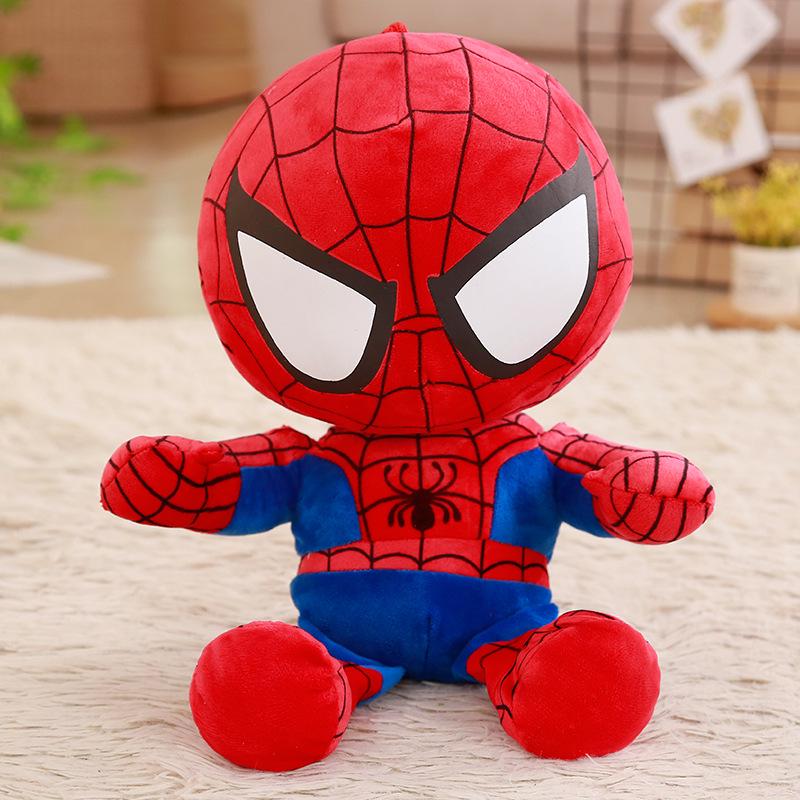 Spider-Man, Iron Man, Batman Boys' Superhero Plush Toy Figure Gift