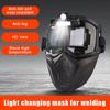 Auto Darkening Welding Helmet Welder Protector Helmet Detachable Welding Mask Head-mounted Breathable Welding Protector Helmet