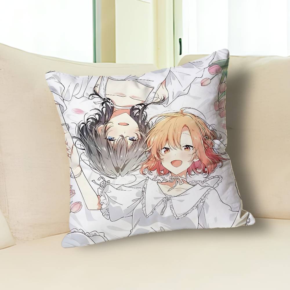 W-Whisper Me a Love Song Manga Celebrity Merchandise All-Match Printed Pillow Case Sofa Car Office Room Decoration Protector