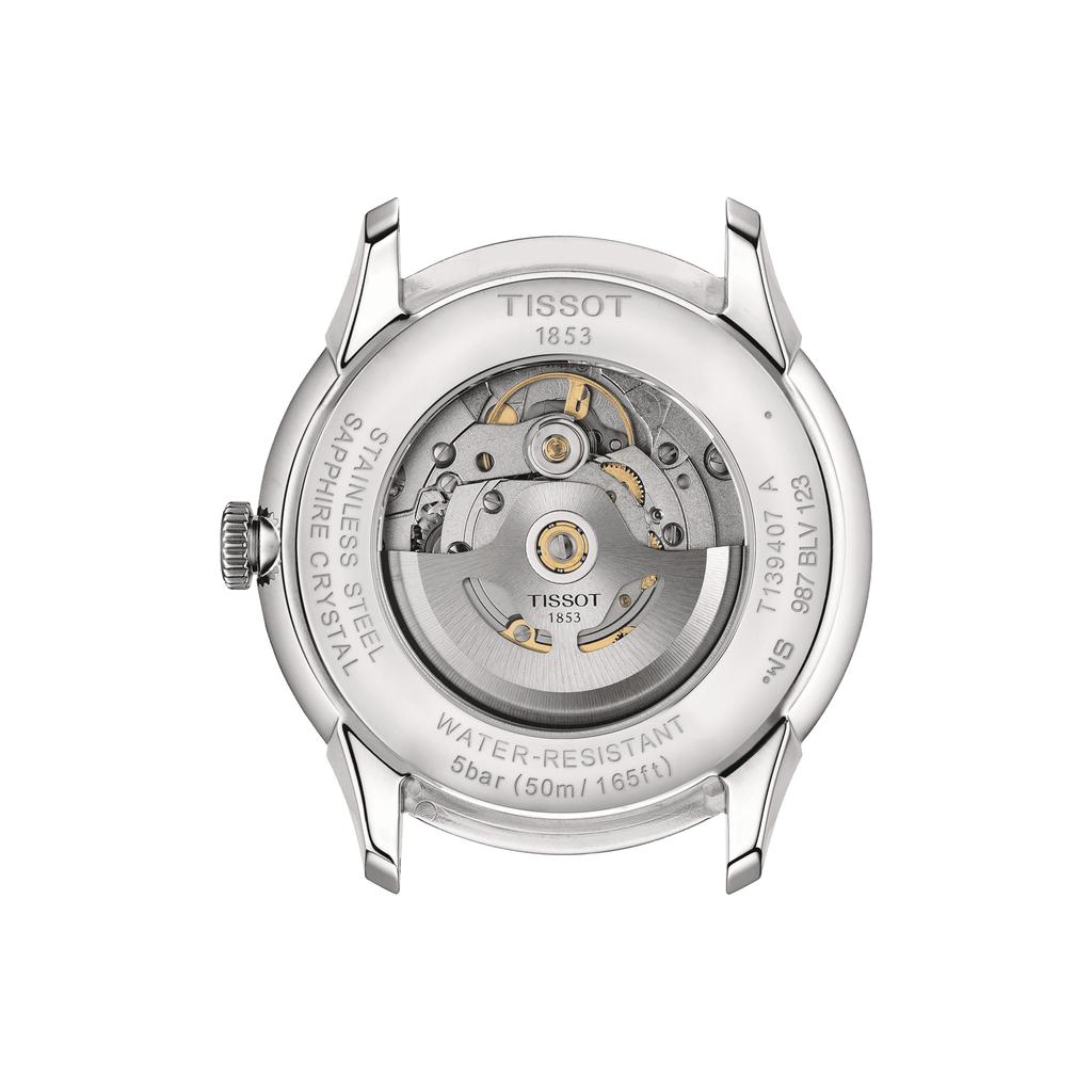 Tissot Stainless Steel silver Dial Men's Fashion Watch T139.407.11.038.00
