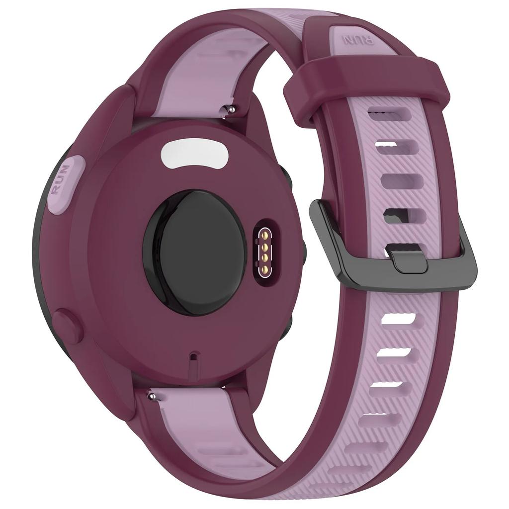 Bracelet en Silicone 18/20/22mm pour Garmin Forerunner 570 970 165 55 265 965/Active 6-5 Bracelet Doux Respirant pour Garmin Venu 4/3