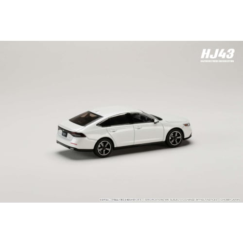 HJ43 1/43 Honda Accord Platinum White Pearl Finished Product