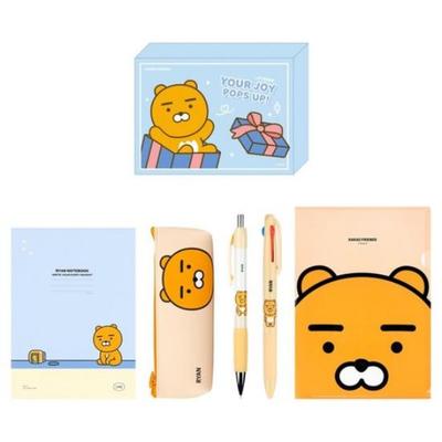 Kakao Friends Melhor Conjunto de Papelaria – Ryan, 1 Conjunto  Descrição Curta