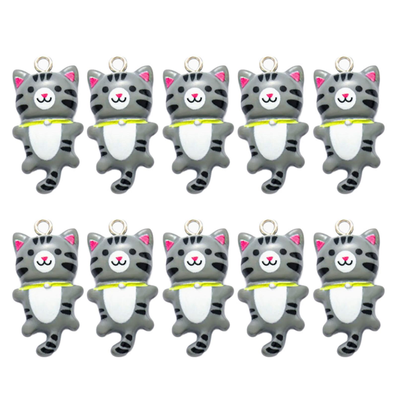 

Серьги-подвески в виде мультяшных кошек, увлекательные и сложные проекты в виде кошек из смолы, набор для самостоятельного изготовления кошек из смолы для любителей животных